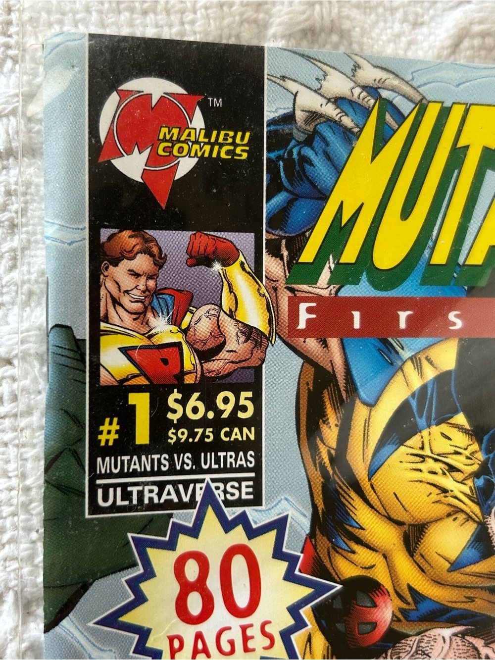 Mutants vs. Ultras #1 (1995) - Malibu Comics, First Issue, Near Mint - Picture 2 of 9